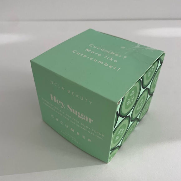NCLA - Hey, Sugar Natural Body Scrub Cucumber 250 g NEW - Picture 4 of 8